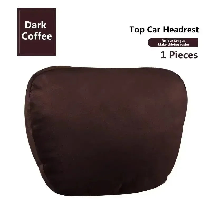 NEW Top Quality Car Headrest Neck Support Seat for Maybach Design S Class Soft Universal Adjustable Car Neck Pillow Waist Pillow
