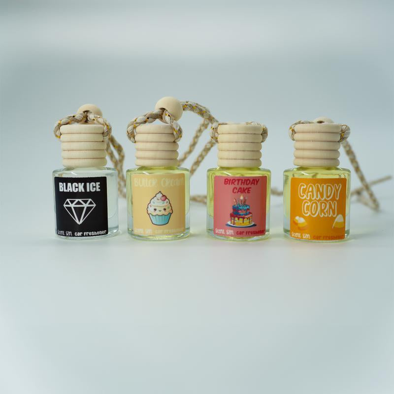 3PCS Car Air Freshener | Car Scents Air Freshener with Vent Clip | Strong Car Perfume Air Freshener with Odour Eliminating Technology | Long Lasting Car Air Freshener Scented Luxury